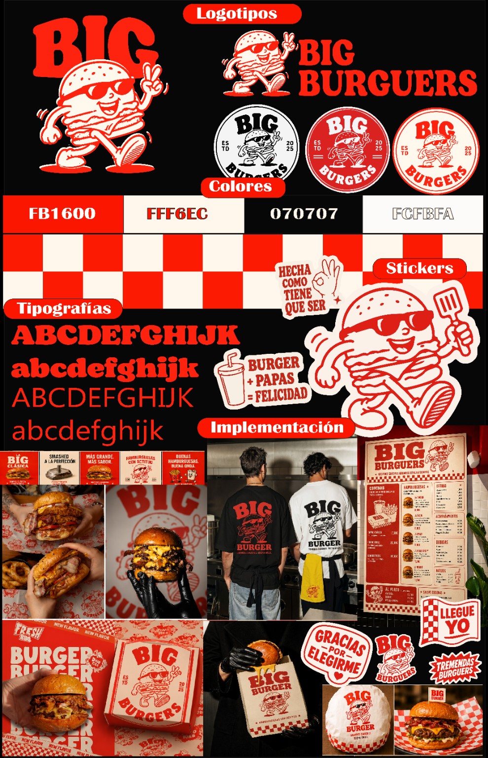Big Burguers — branding