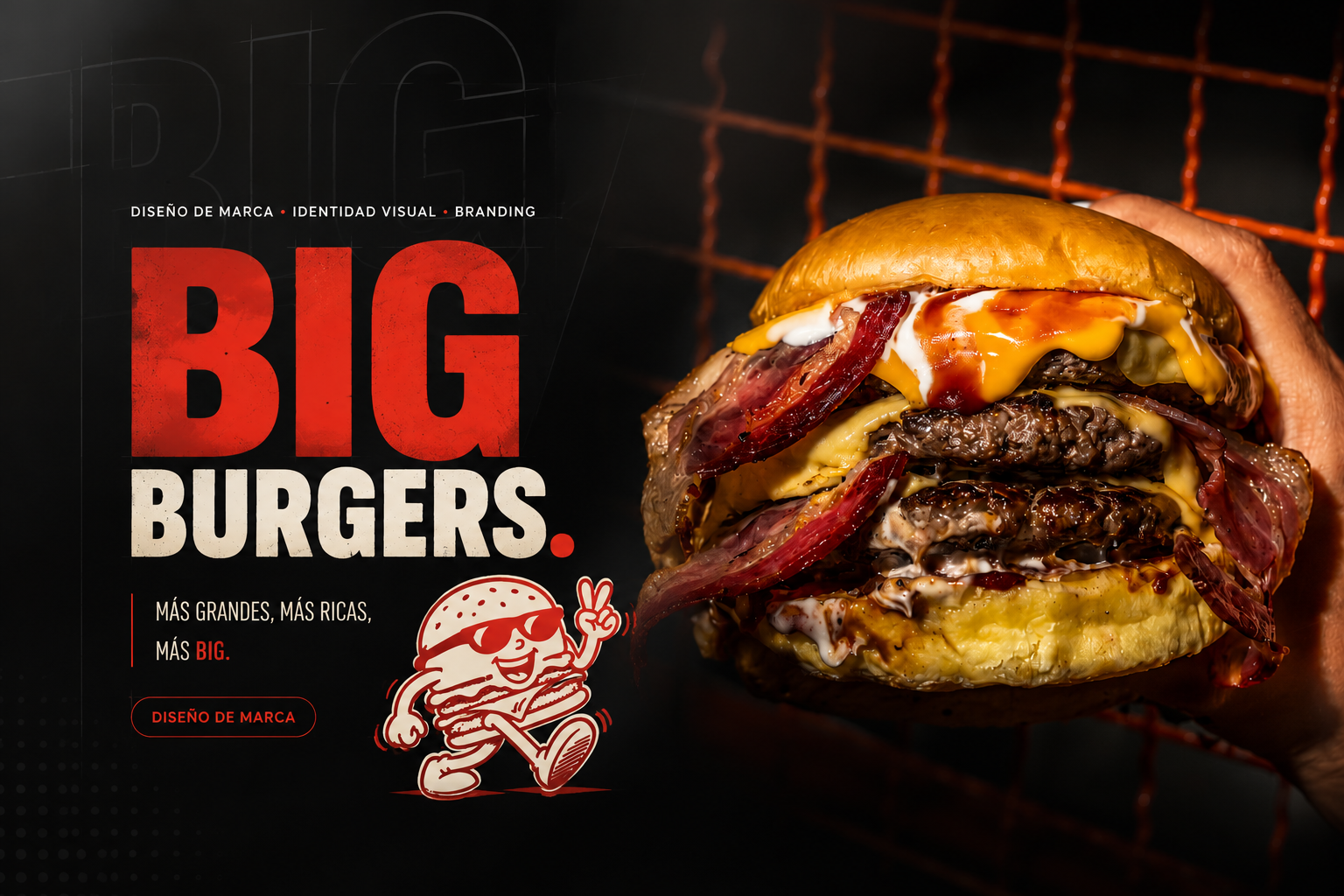 Big Burguers — más grandes, más ricas, más big