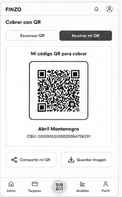 Wireframe 9 — Código QR