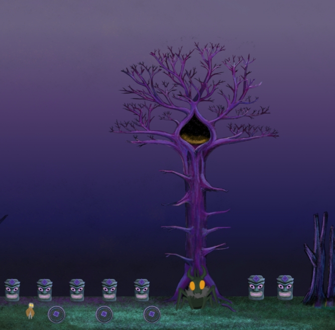 Las Sombras de Itze — árbol principal del juego