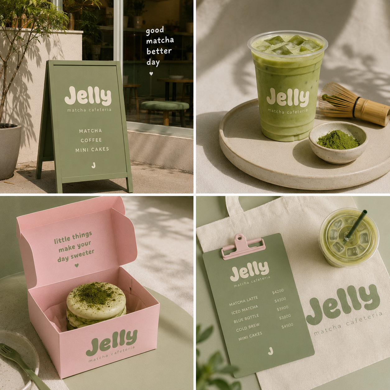 Grilla de contenido de Jelly